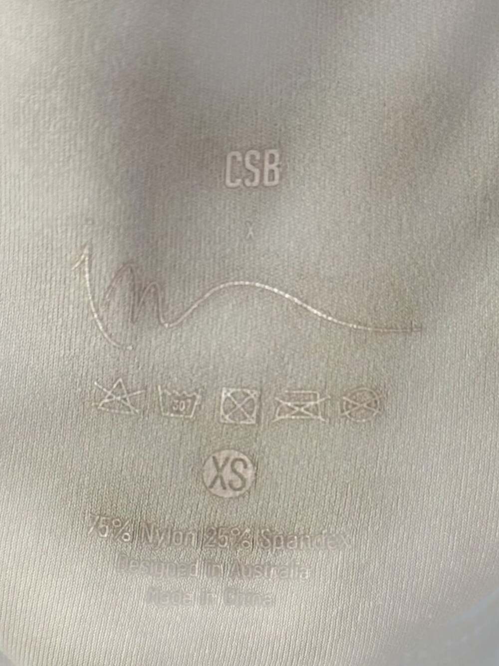 CSB Serenity Invisible Scrunch Leggings Sage Green XS - Picture 7 of 10